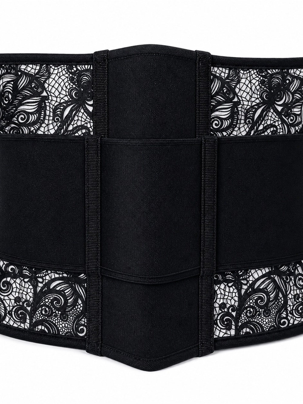 Colombian Prime Ann Michell Black Patch with Pink Logo Accent - Picture 2 of 4